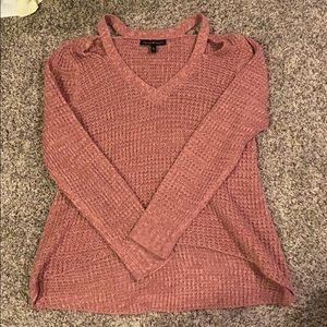 blush sweater